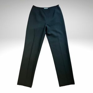 J. McLaughlin Women's Black Quilted Straight Leg Dress Pants Size 8